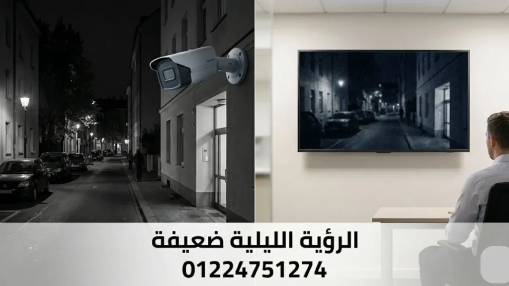 الرؤية الليلية ضعيفة الكاميرا أم المكان؟