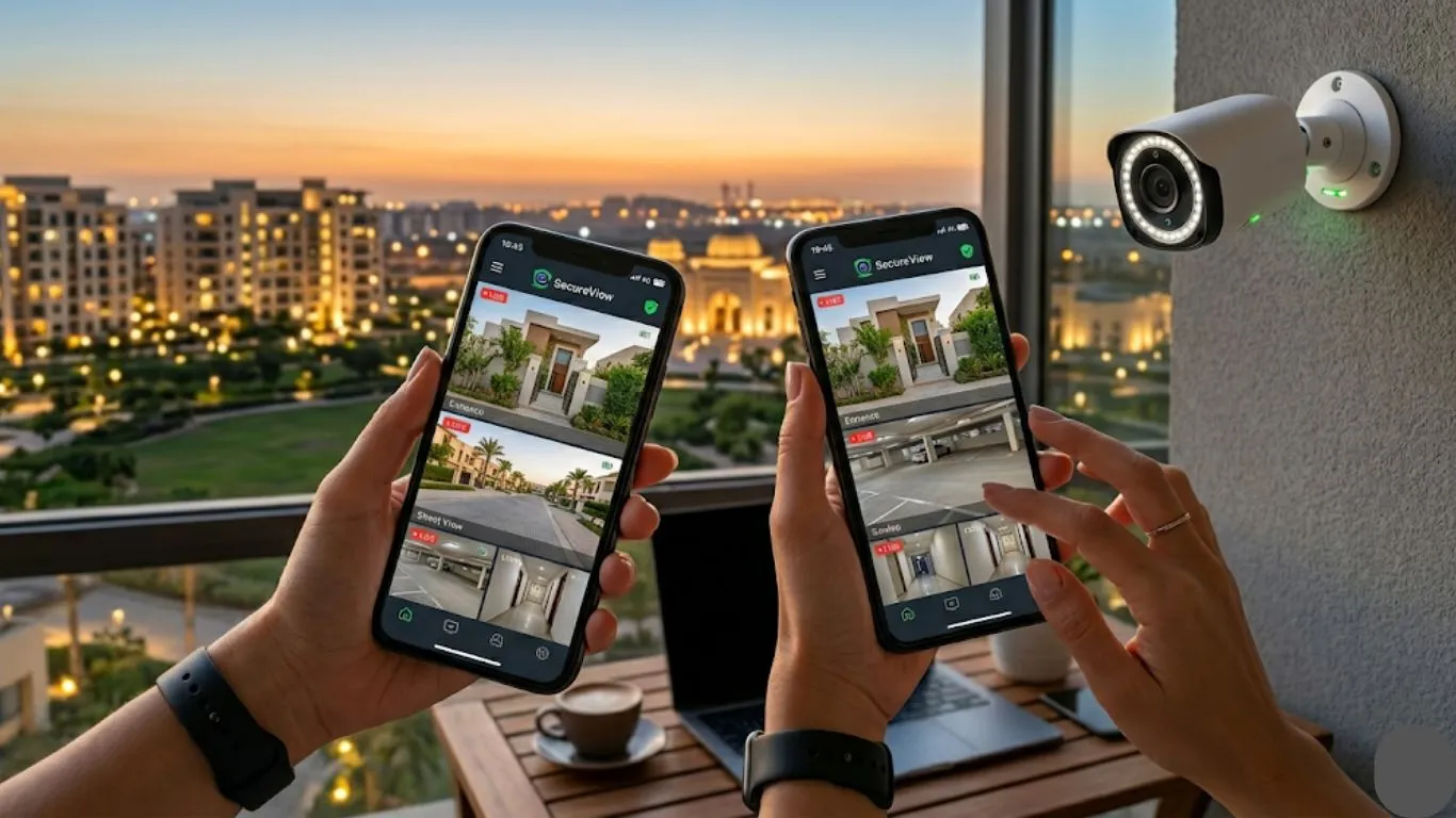 ربط الكاميرات بالموبايل في الشيخ زايد وحل مشاكل الاتصال اتصل بنا01224751274