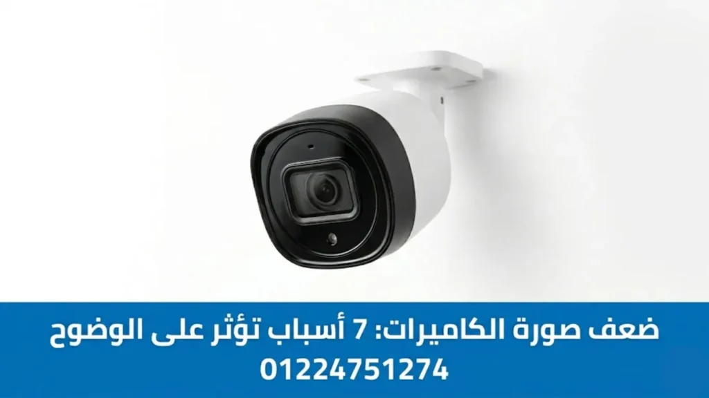 ضعف صورة الكاميرات: 7 أسباب تؤثر على الوضوح