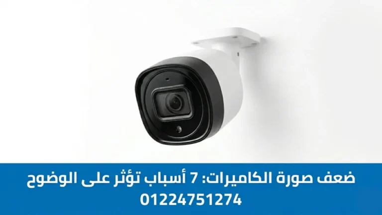 ضعف صورة الكاميرات: 7 أسباب تؤثر على الوضوح