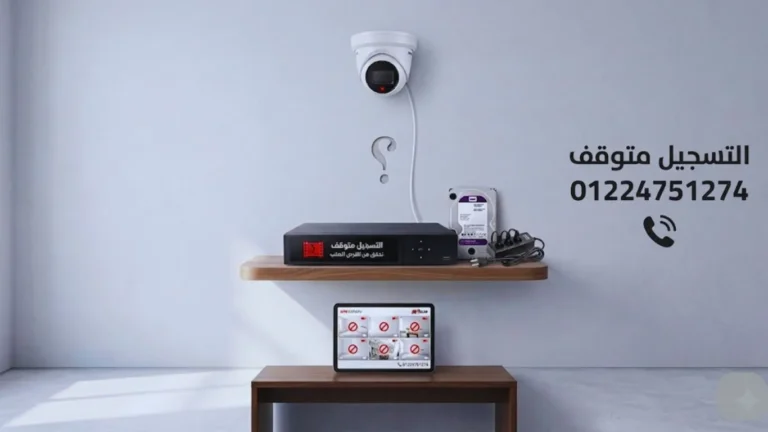 كاميرات المراقبة لا تسجل لماذا يتوقف التسجيل فجأة؟