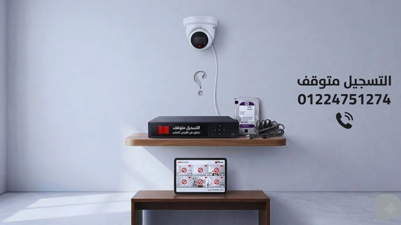 كاميرات المراقبة لا تسجل لماذا يتوقف التسجيل فجأة؟