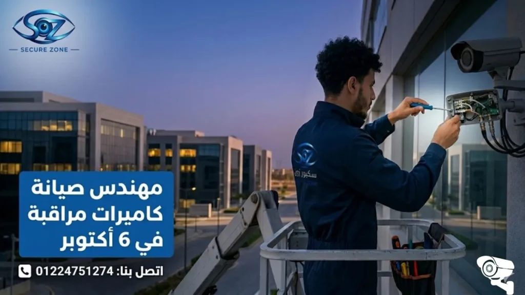 مهندس صيانة كاميرات مراقبة في 6 أكتوبر