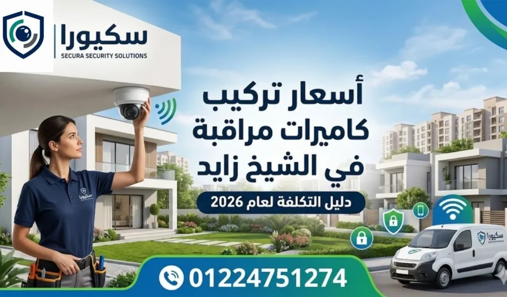 أسعار تركيب كاميرات مراقبة في الشيخ زايد التكلفة والأنواع 2026