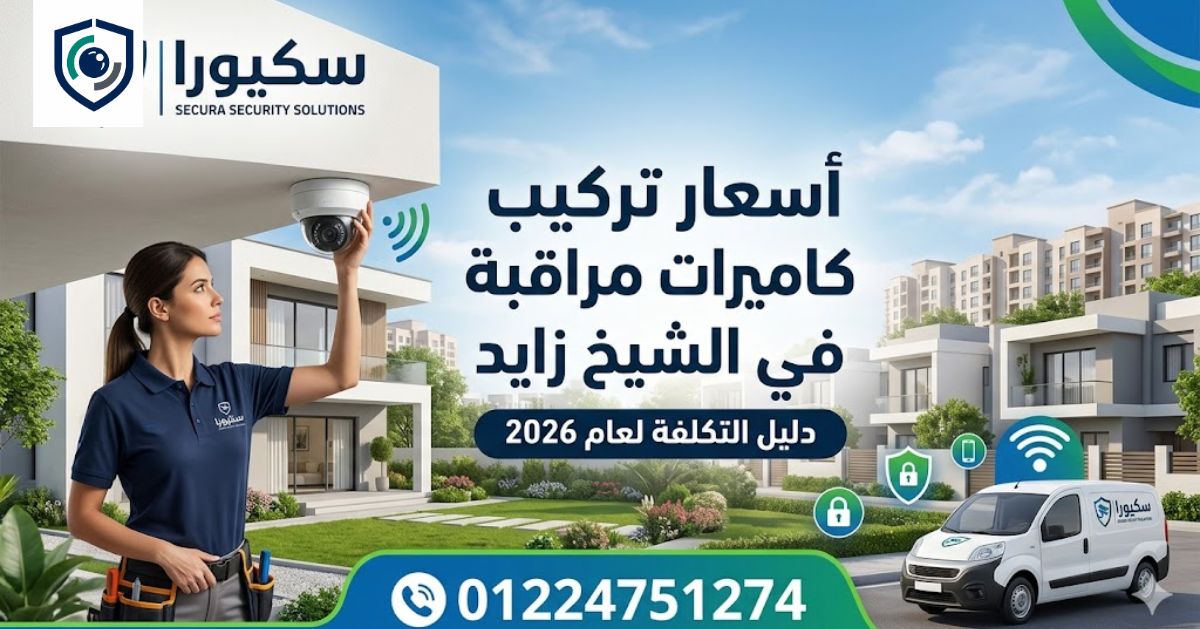 أسعار تركيب كاميرات مراقبة في الشيخ زايد التكلفة والأنواع 2026