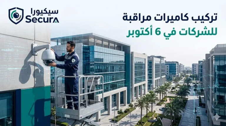 أسعار تركيب كاميرات مراقبة للشركات في 6 أكتوبر