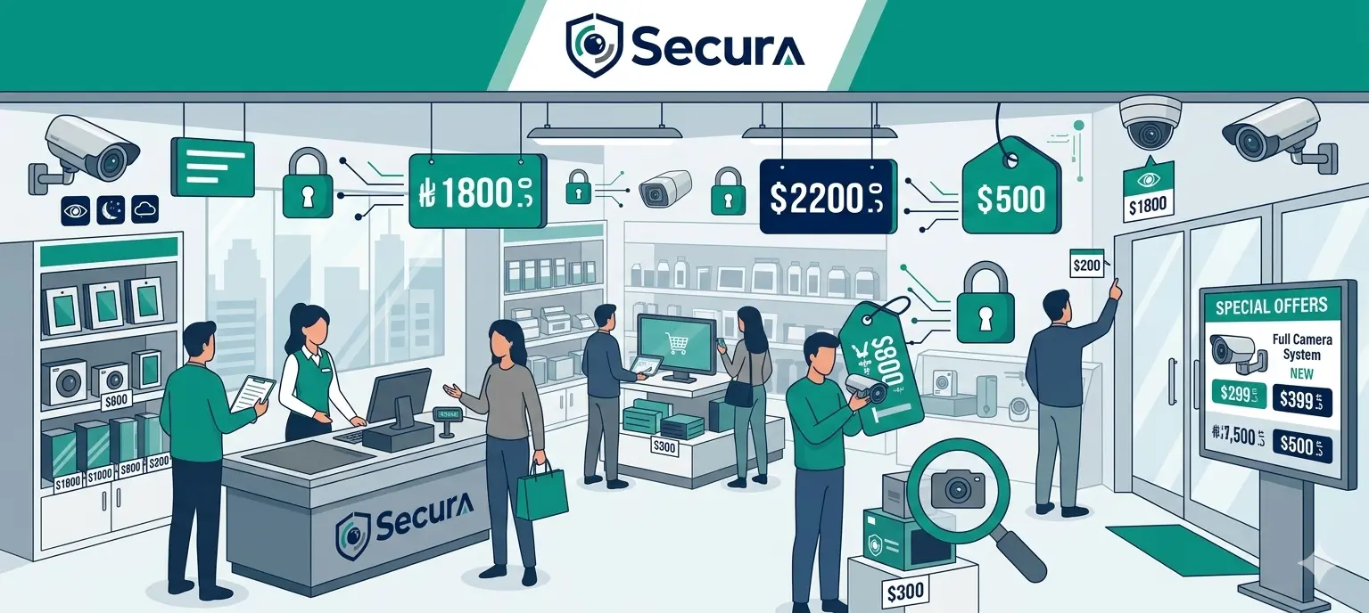 أسعار كاميرات المراقبة للمحلات التجارية