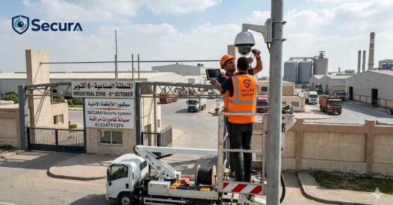 أفضل مهندس صيانة كاميرات مراقبة المنطقة الصناعية 6أكتوبر