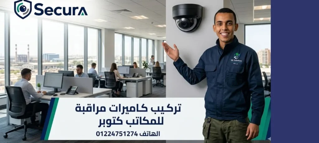 تركيب كاميرات مراقبة للمكاتب في 6 أكتوبر