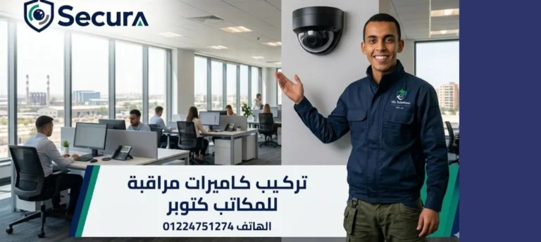 تركيب كاميرات مراقبة للمكاتب في 6 أكتوبر