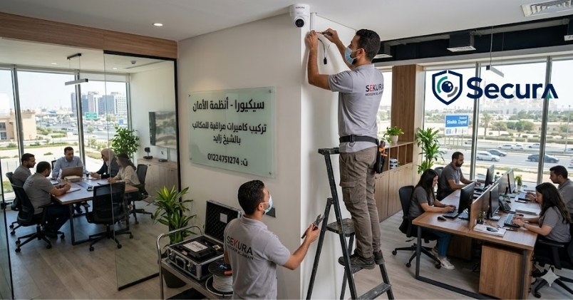 شركة تركيب كاميرات للمكاتب في الشيخ زايد 01224751274
