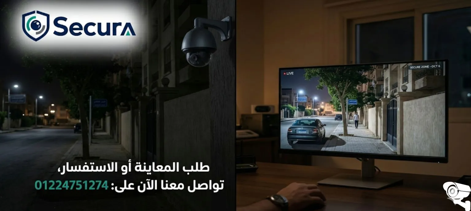 هل تحتاج رؤية ليلية قوية في كاميرات 6 أكتوبر؟