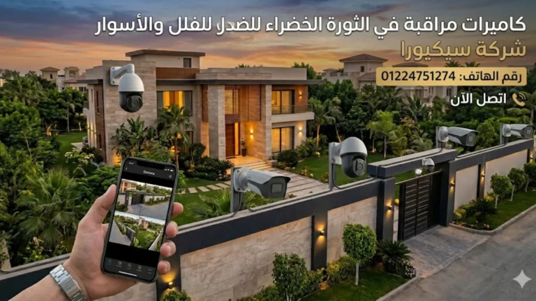 تركيب كاميرات مراقبة في الثورة الخضراء للفلل 01224751274