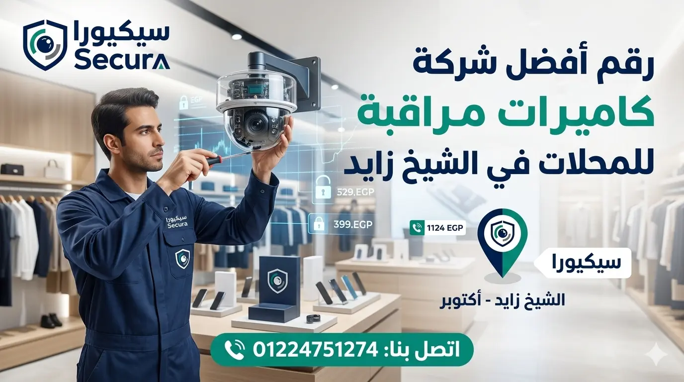 رقم أفضل شركة تركيب كاميرات مراقبة للمحلات في الشيخ زايد 01224751274