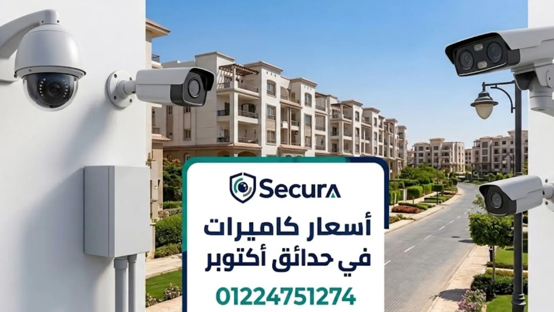 أسعار كاميرات المراقبة في حدائق أكتوبر للشقق والبيوت 2026 أمن بيتك بأفضل تكلفة